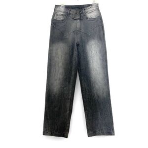 Sisters and Seekers Webster Baggy Jeans Washed Grey Size 8